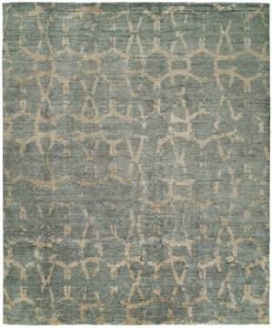 Kalaty INSPIRA Blue Rectangle 2x3 ft Silkette Carpet 133157