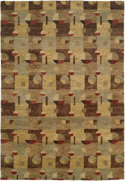 Kalaty JADE Blue Rectangle 10x14 ft Wool Carpet 133192