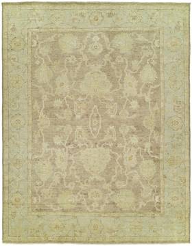 Kalaty KARAMAN Brown Rectangle 10x14 ft Wool Carpet 133274