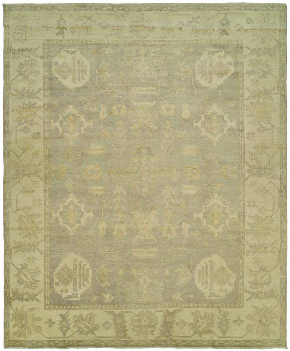 Kalaty KARAMAN Green 80 X 100 Area Rug KR-005 810 835-133301 Image 0
