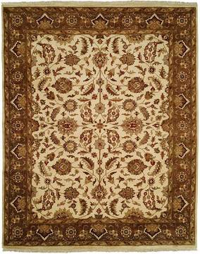 Kalaty LATEEF Beige Square 5 to 6 ft Wool Carpet 133347
