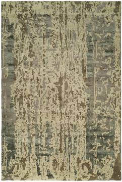Kalaty MADISON Beige Rectangle 2x3 ft Wool and Silkette Carpet 133351