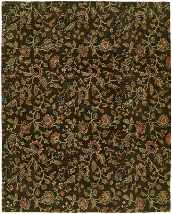 Kalaty NEWPORT MANSIONS Brown 60 X 90 Area Rug NM-061 69 835-133373 Image 0