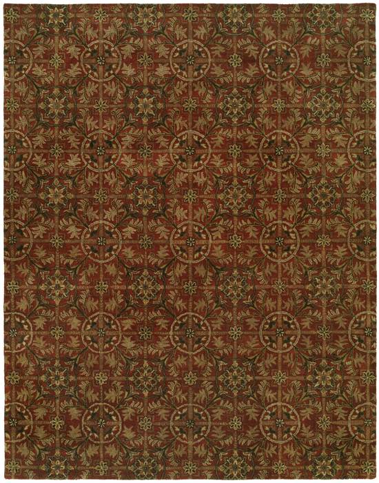 Kalaty NEWPORT MANSIONS Red 60 X 90 Area Rug NM-063 69 835-133384 Image 0