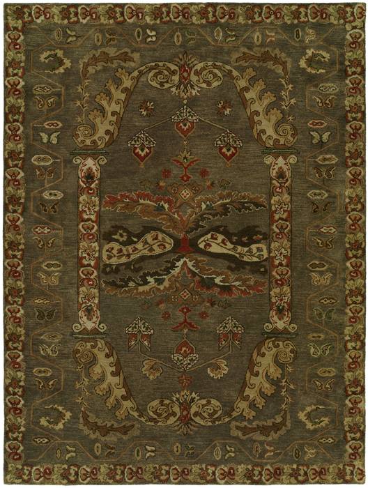 Kalaty NEWPORT MANSIONS Green 20 X 30 Area Rug NM-066 23 835-133390 Image 0