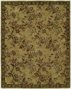 Kalaty NEWPORT MANSIONS Yellow Rectangle 10x14 ft Wool Carpet 133401
