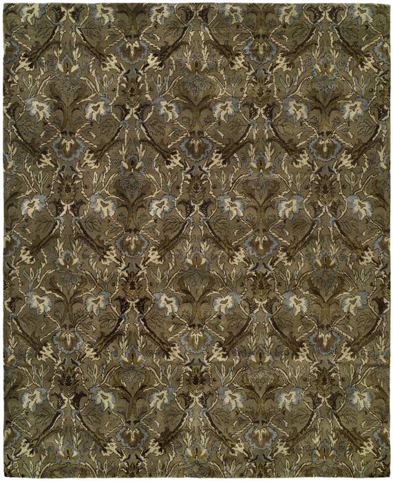 Kalaty NEWPORT MANSIONS Brown 20 X 30 Area Rug NM-070 23 835-133405 Image 0