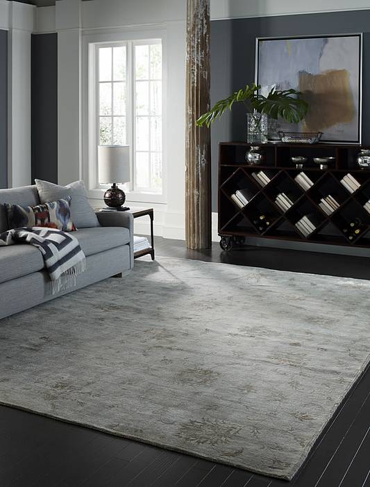 Kalaty NIRVANA Green Runner 26 X 100 Area Rug NR-935 2610 835-133451 Image 1