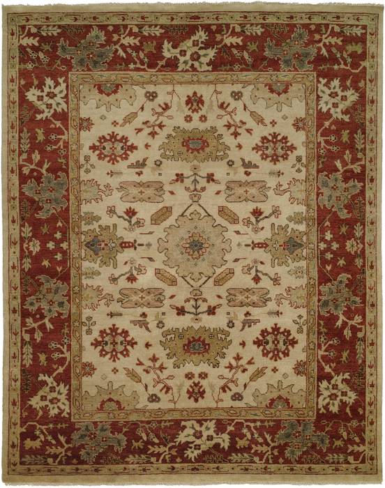 Kalaty OUSHAK Beige 60 X 90 Area Rug OU-412 69 835-133562 Image 0