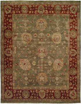 Kalaty OUSHAK Green Runner 10 to 12 ft Wool Carpet 133569