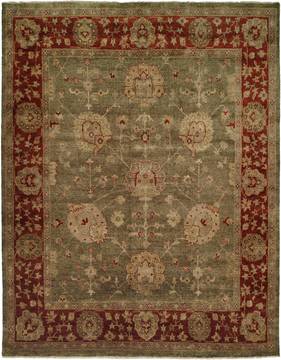 Kalaty OUSHAK Green Runner 2'6" X 10'0" Area Rug OU-415 2610 835-133569