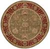 Kalaty OUSHAK Green Round 100 X 100 Area Rug OU-415 R10 835-133572 Thumb 0