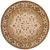 Kalaty OUSHAK Beige Round 100 X 100 Area Rug OU-445 R10 835-133614 Thumb 0