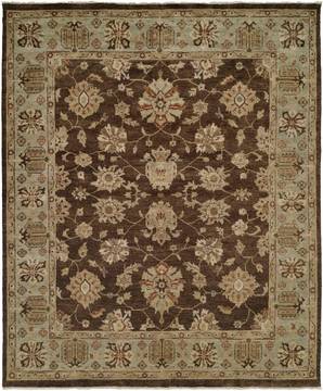 Kalaty OUSHAK Brown Rectangle 9x12 ft Wool Carpet 133670