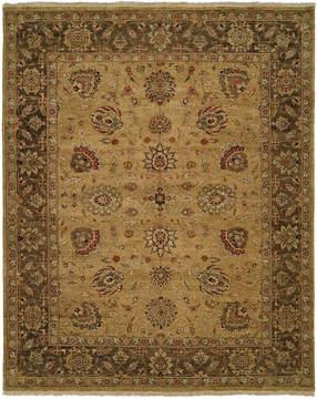 Kalaty PASHA Yellow Runner 10 to 12 ft Wool Carpet 133778