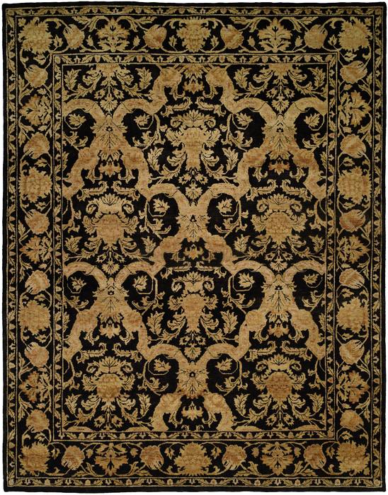 Kalaty ROYAL MANNER ESTATES Black 60 X 90 Area Rug RE-866 69 835-133852 Image 0