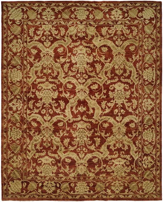 Kalaty ROYAL MANNER ESTATES Red 120 X 150 Area Rug RE-867 1215 835-133854 Image 0