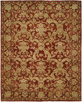 Kalaty ROYAL MANNER ESTATES Red Rectangle 12x15 ft Wool Carpet 133854