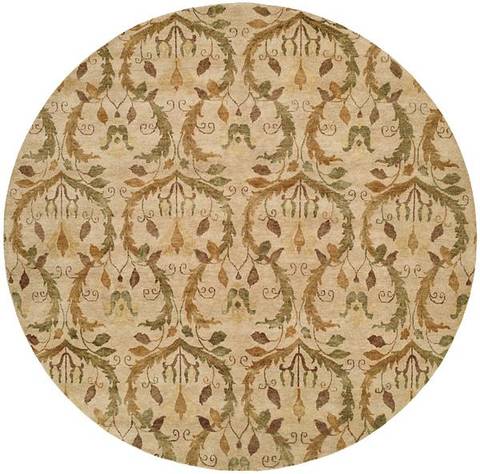 Kalaty ROYAL MANNER DERBYSH Beige Round 60 X 60 Area Rug RM-721 R6 835-133887 Image 0