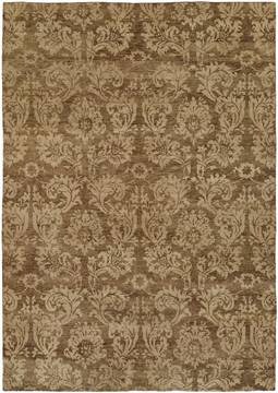 Kalaty ROYAL MANNER DERBYSH Brown Rectangle 2x3 ft Wool Carpet 133923