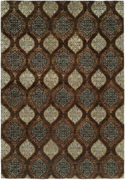 Kalaty ROYAL MANNER DERBYSH Brown Round 9 ft and Larger Wool Carpet 133947