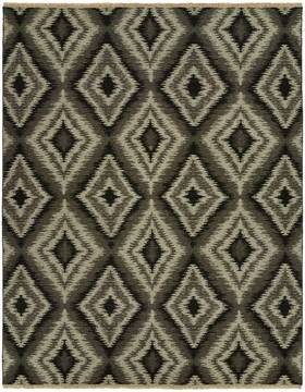 Kalaty SOUMAK NATURAL Grey Rectangle 9x12 ft Wool Carpet 134010