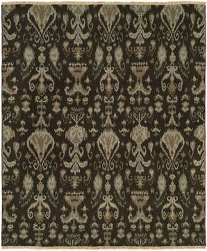 Kalaty SOUMAK NATURAL Brown Runner 10 to 12 ft Wool Carpet 134014