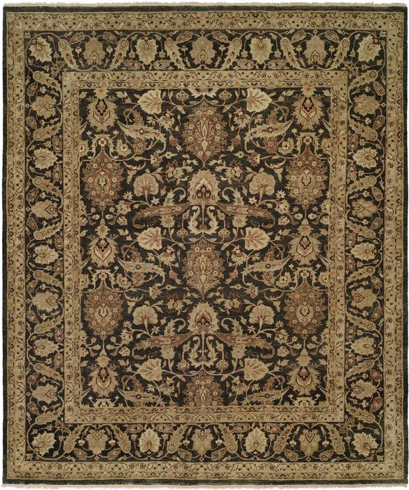 Kalaty SONATA Grey Rectangle 2x3 ft Wool Carpet 134079 ...