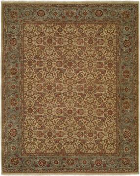 Kalaty SONATA Beige Rectangle 10x14 ft Wool Carpet 134091