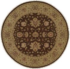 Kalaty SIERRA Brown Round 9 ft and Larger Wool Carpet 134118