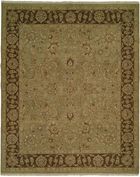 Kalaty SIERRA Green Rectangle 12x18 ft Wool Carpet 134142