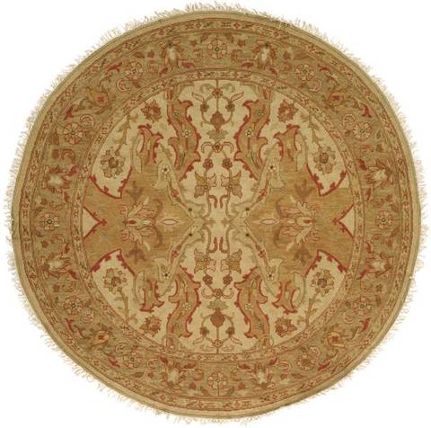 Kalaty SOUMAK Beige Round 100 X 100 Area Rug SU-129 R10 835-134170 Image 0
