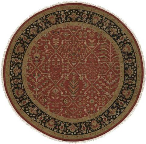 Kalaty SOUMAK Red Round 60 X 60 Area Rug SU-149 R6 835-134202 Image 0