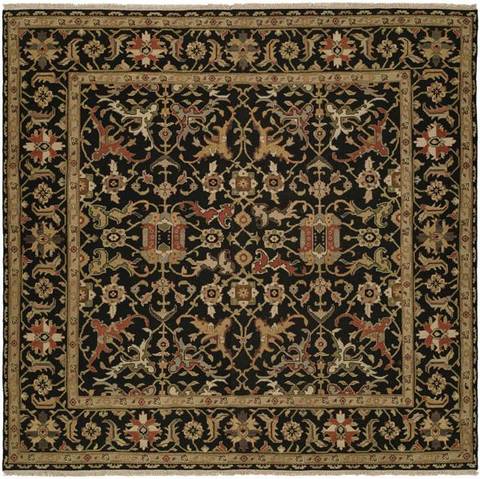 Kalaty SOUMAK Black Square 60 X 60 Area Rug SU-153 S6 835-134218 Image 0