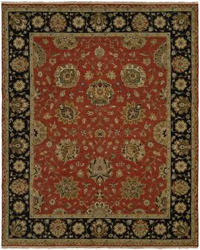 Kalaty SOUMAK Red Rectangle 12x18 ft Wool Carpet 134219