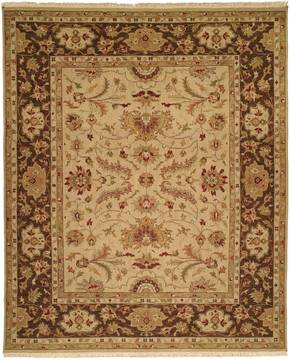 Kalaty SOUMAK Beige Runner 10 to 12 ft Wool Carpet 134230