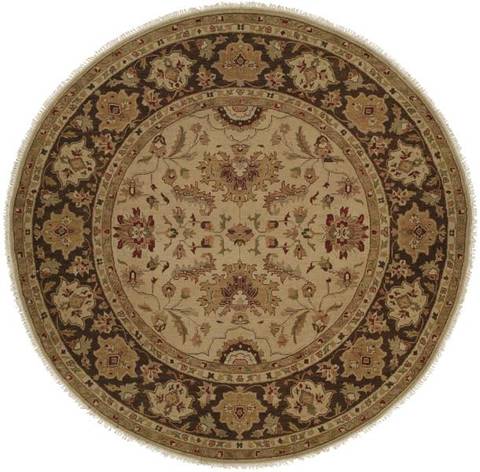 Kalaty SOUMAK Beige Round 80 X 80 Area Rug SU-192 R8 835-134236 Image 0
