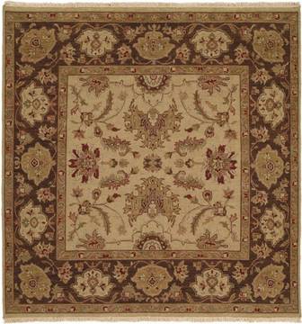 Kalaty SOUMAK Beige Square 6'0" X 6'0" Area Rug SU-192 S6 835-134237
