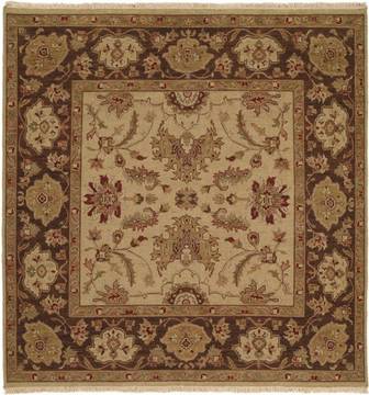 Kalaty SOUMAK Beige Square 6'0" X 6'0" Area Rug SU-192 S6 835-134237