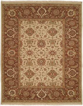 Kalaty SOUMAK Beige Rectangle 3x5 ft Wool Carpet 134243