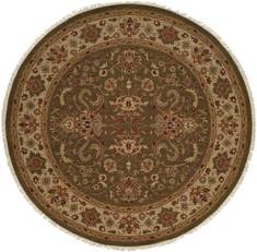 Kalaty SOUMAK Green Round 8'0" X 8'0" Area Rug SU-200 R8 835-134248