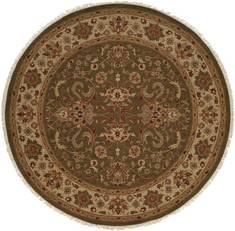 Kalaty SOUMAK Green Round 8'0" X 8'0" Area Rug SU-200 R8 835-134248