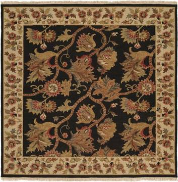 Kalaty SOUMAK Black Square 8'0" X 8'0" Area Rug SU-202 S8 835-134261