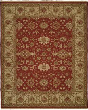 Kalaty SOUMAK Red Rectangle 6x9 ft Wool Carpet 134283