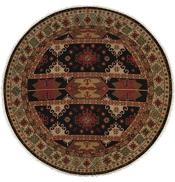 Kalaty SOUMAK Beige Round 80 X 80 Area Rug SU-226 R8 835-134317 Image 0