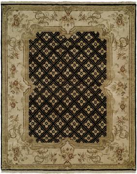 Kalaty TUSCANY Black Rectangle 10x14 ft Wool Carpet 134345