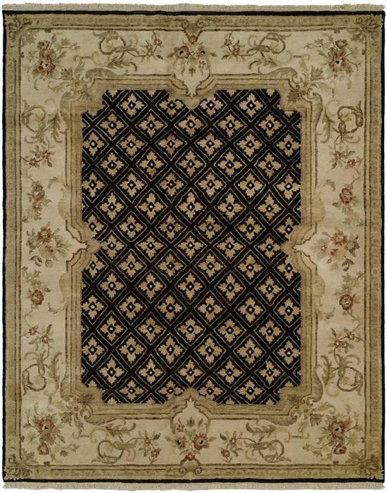 Kalaty TUSCANY Black 60 X 90 Area Rug TC-601 69 835-134351 Image 0