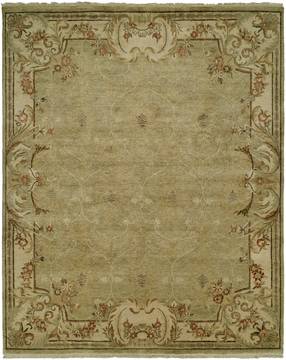 Kalaty TUSCANY Green Runner 10 to 12 ft Wool Carpet 134363