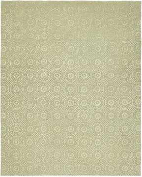 Kalaty VALENCIA Grey Runner 10 to 12 ft Wool and Silkette Carpet 134459