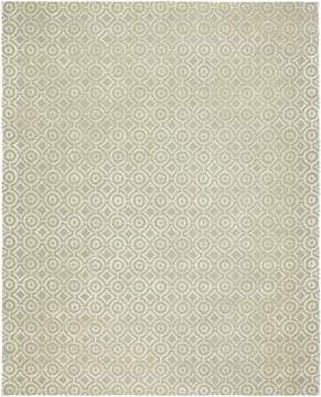 Kalaty VALENCIA Grey Rectangle 2x3 ft Wool and Silkette Carpet 134464